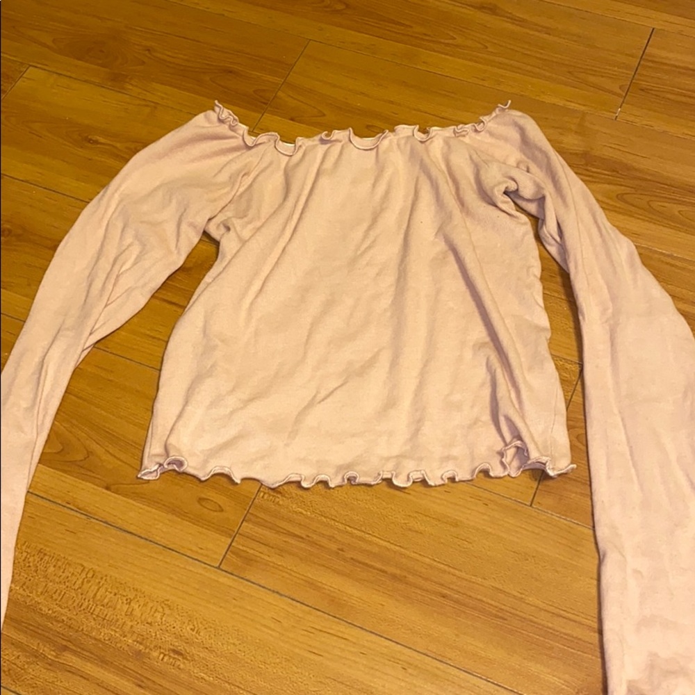 3/$18 Off the Shoulder Forever 21 Scrunched Top